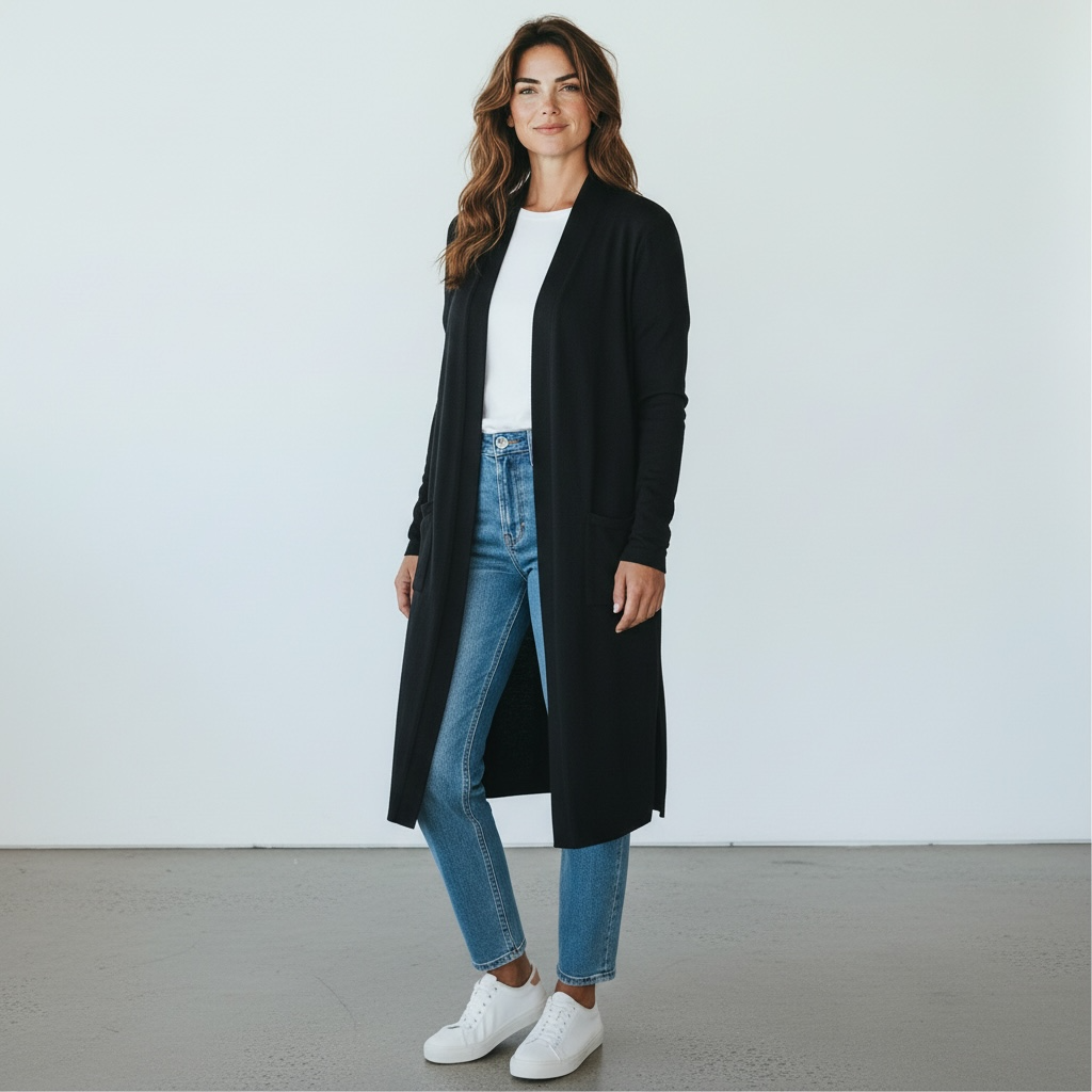 Black JM Collection Curvy Fit, Medium